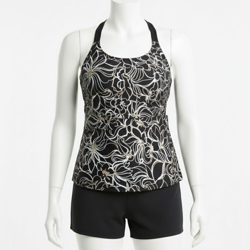 Ladies Incontinence tankini swimsuit