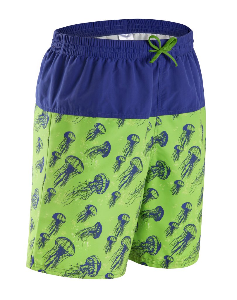 Boy's Jellyfish Swim Board Shorts - Kes-Vir Swimwear