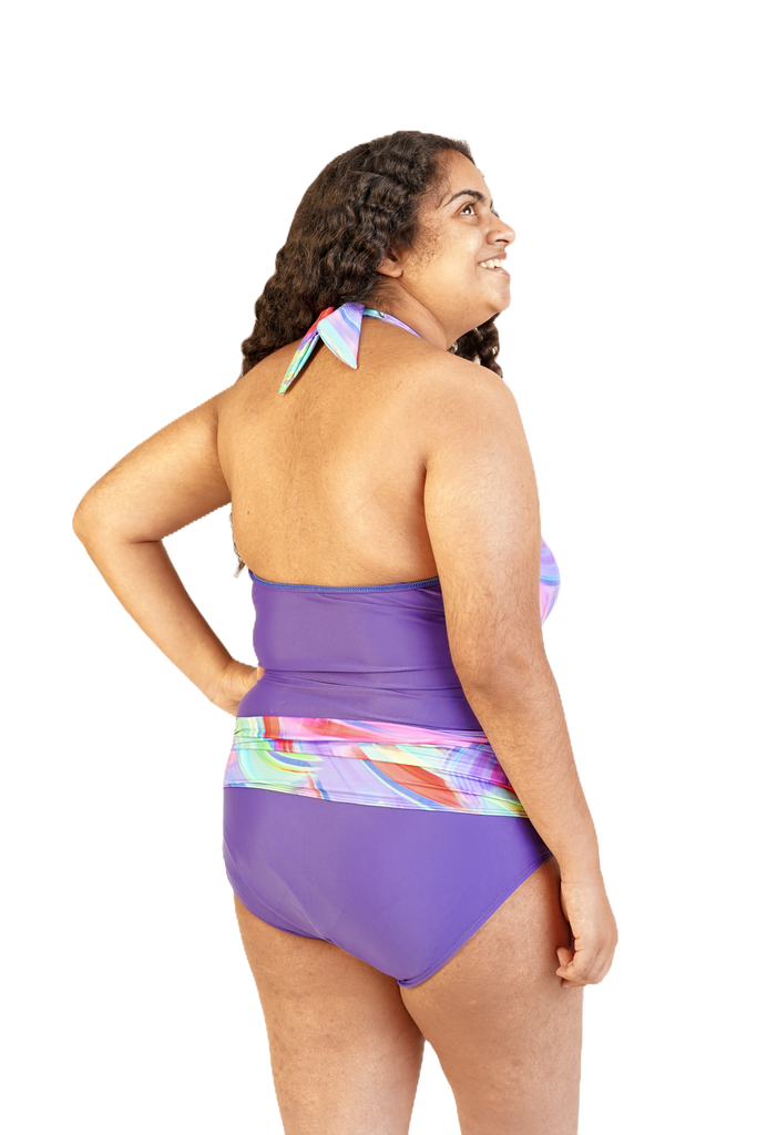 Kes-Vir Ladies Sash Swimsuit