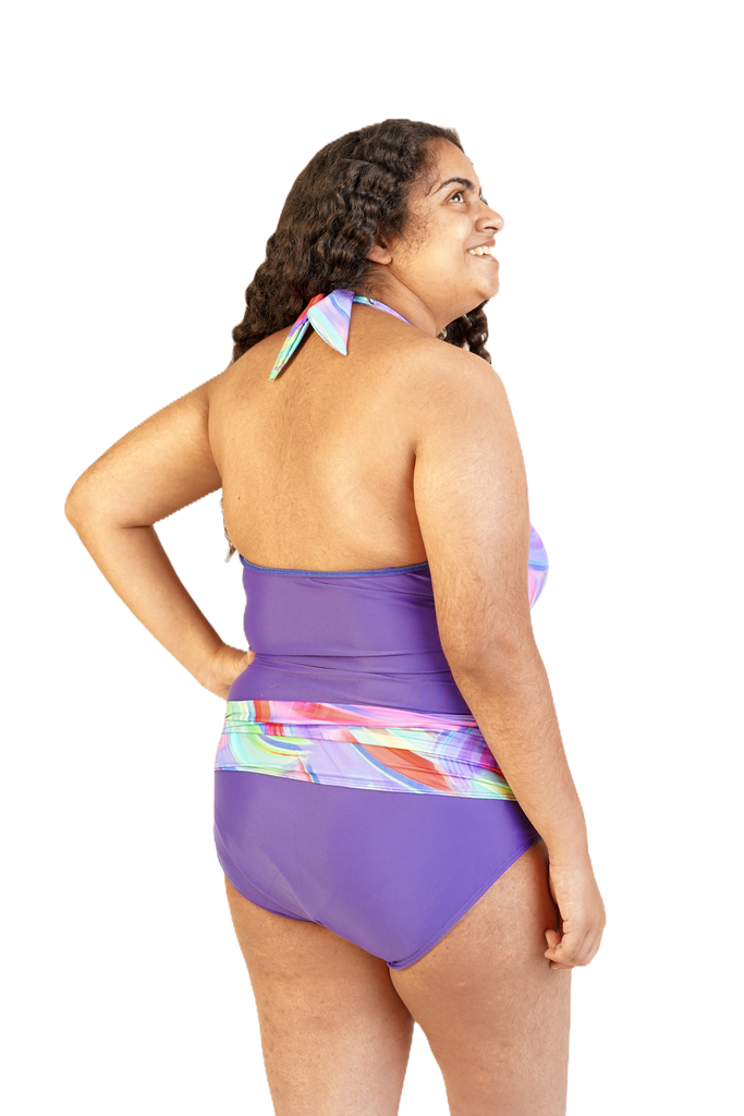 Kes-Vir Ladies Sash Swimsuit
